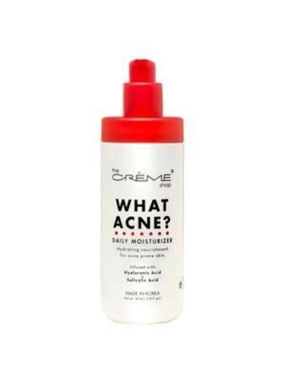 The Creme Shop What Acne? Daily Moisturizer Hyaluronic Acid 5.4oz New